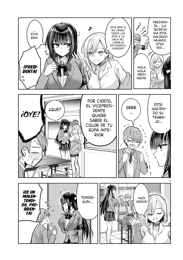 Kotowarenai Kaichou wa Tomoe-kun ni dake Shite Agetai Capítulo 4 - Page 9