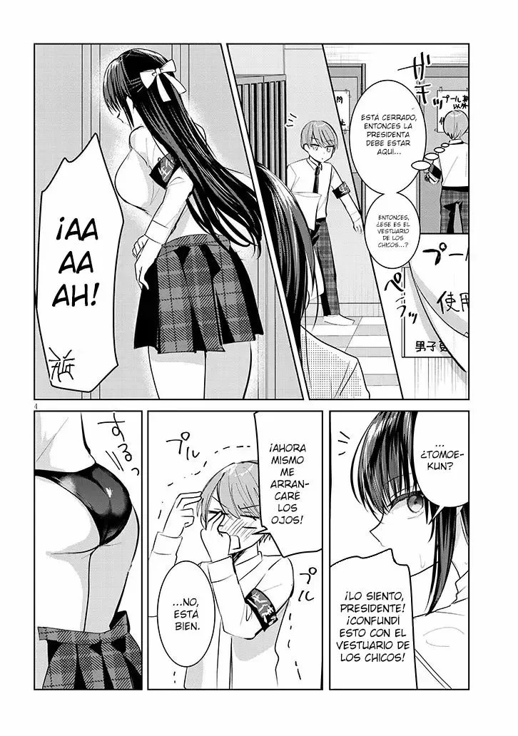 Kotowarenai Kaichou wa Tomoe-kun ni dake Shite Agetai Capítulo 6 - Page 7