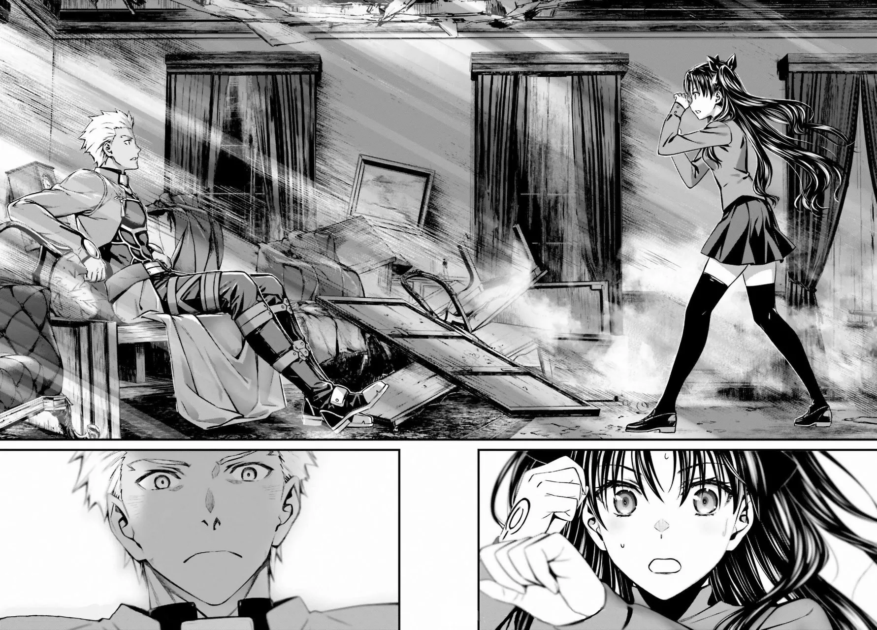 Fate/stay night: Unlimited Blade Works Capítulo 1 - Page 28