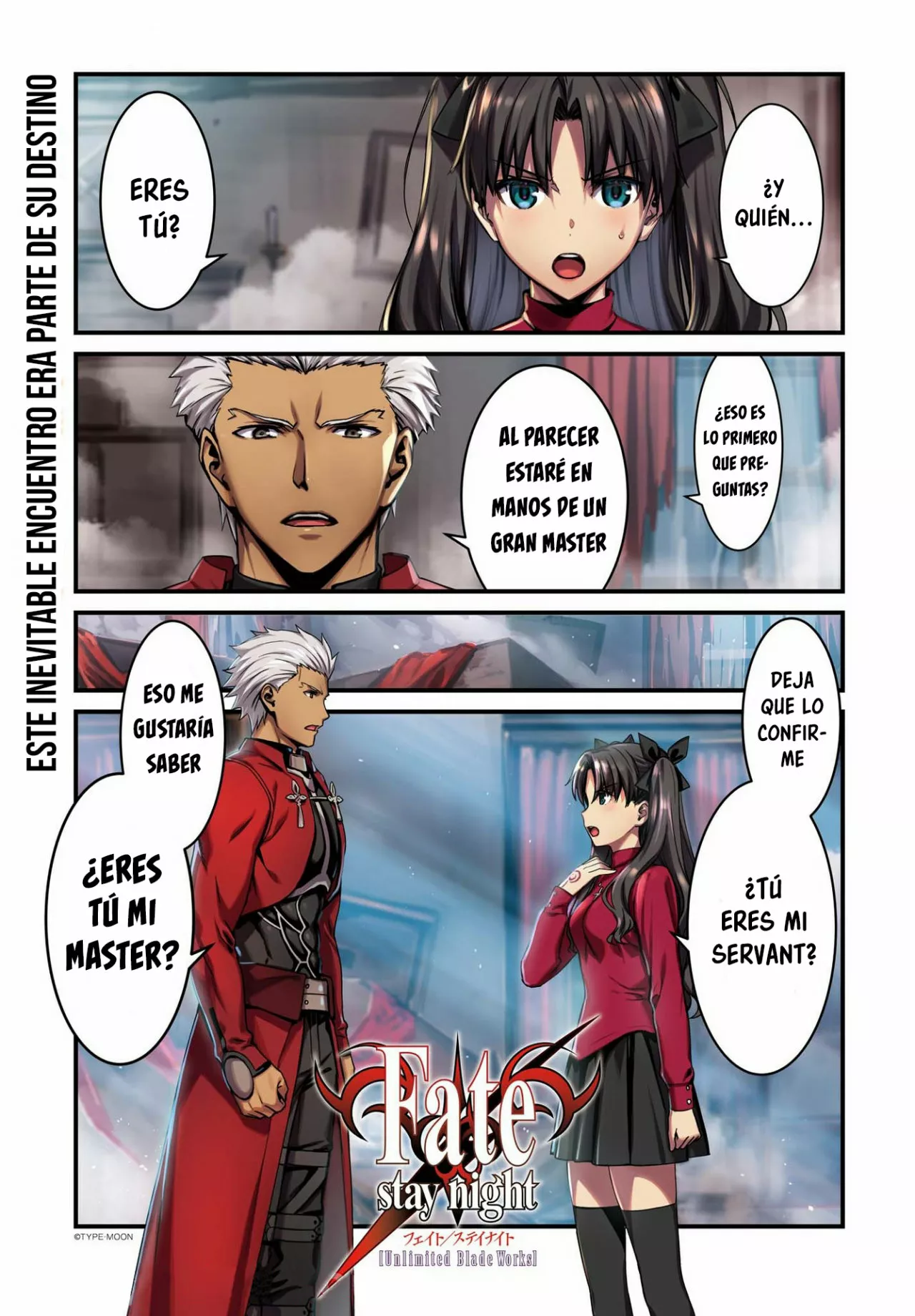 Fate/stay night: Unlimited Blade Works Capítulo 1 - Page 3