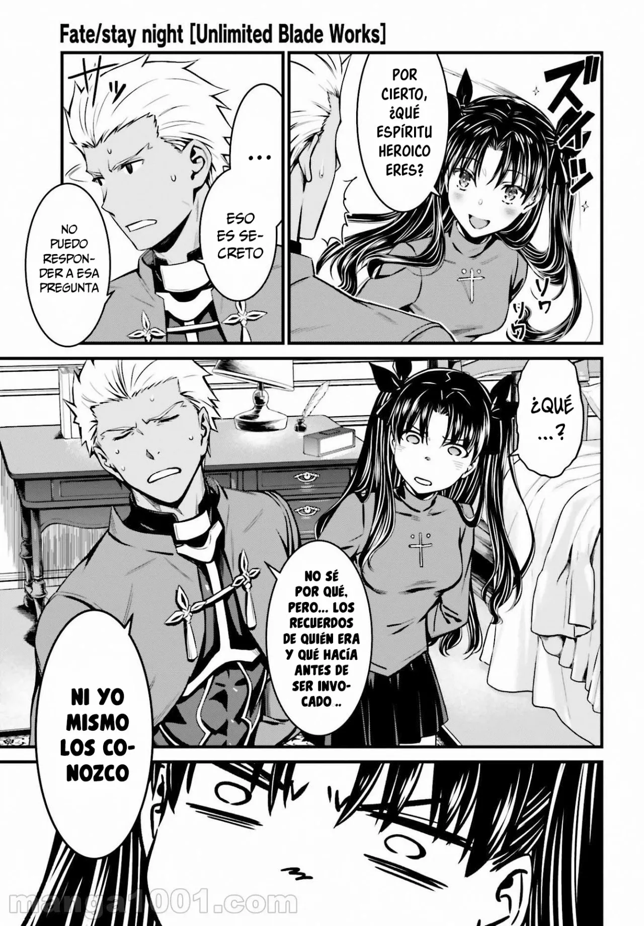 Fate/stay night: Unlimited Blade Works Capítulo 1 - Page 42