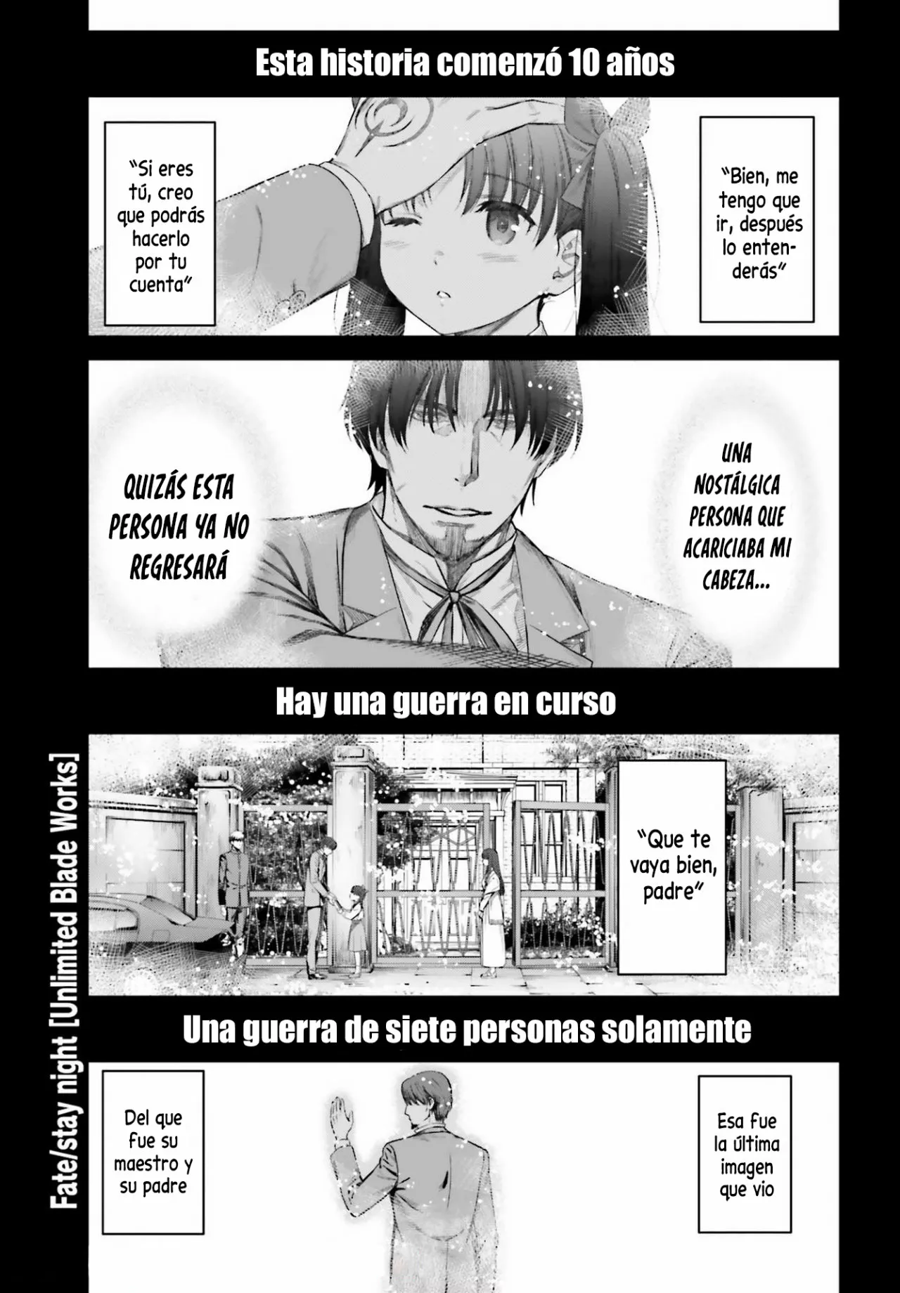 Fate/stay night: Unlimited Blade Works Capítulo 1 - Page 5