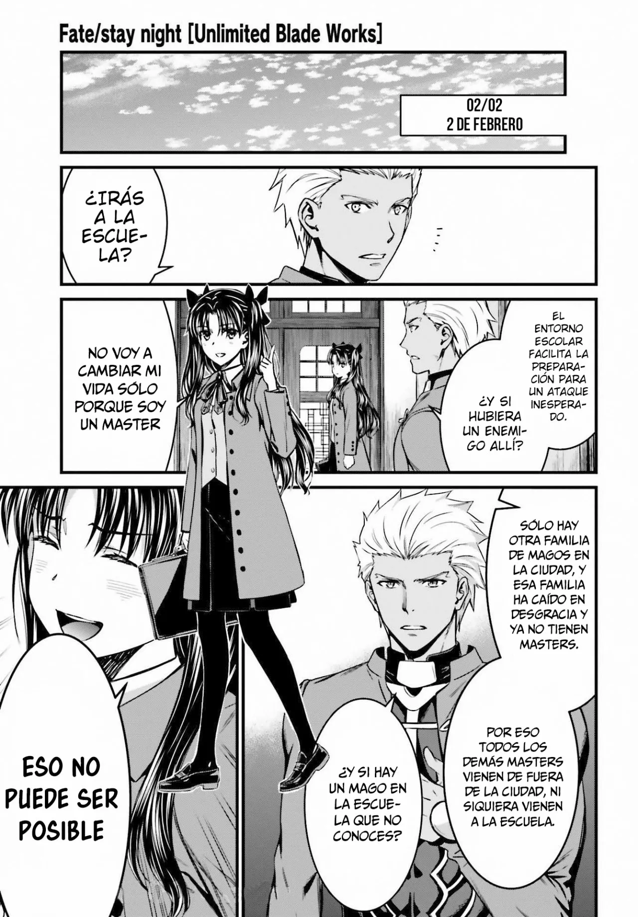 Fate/stay night: Unlimited Blade Works Capítulo 1 - Page 54
