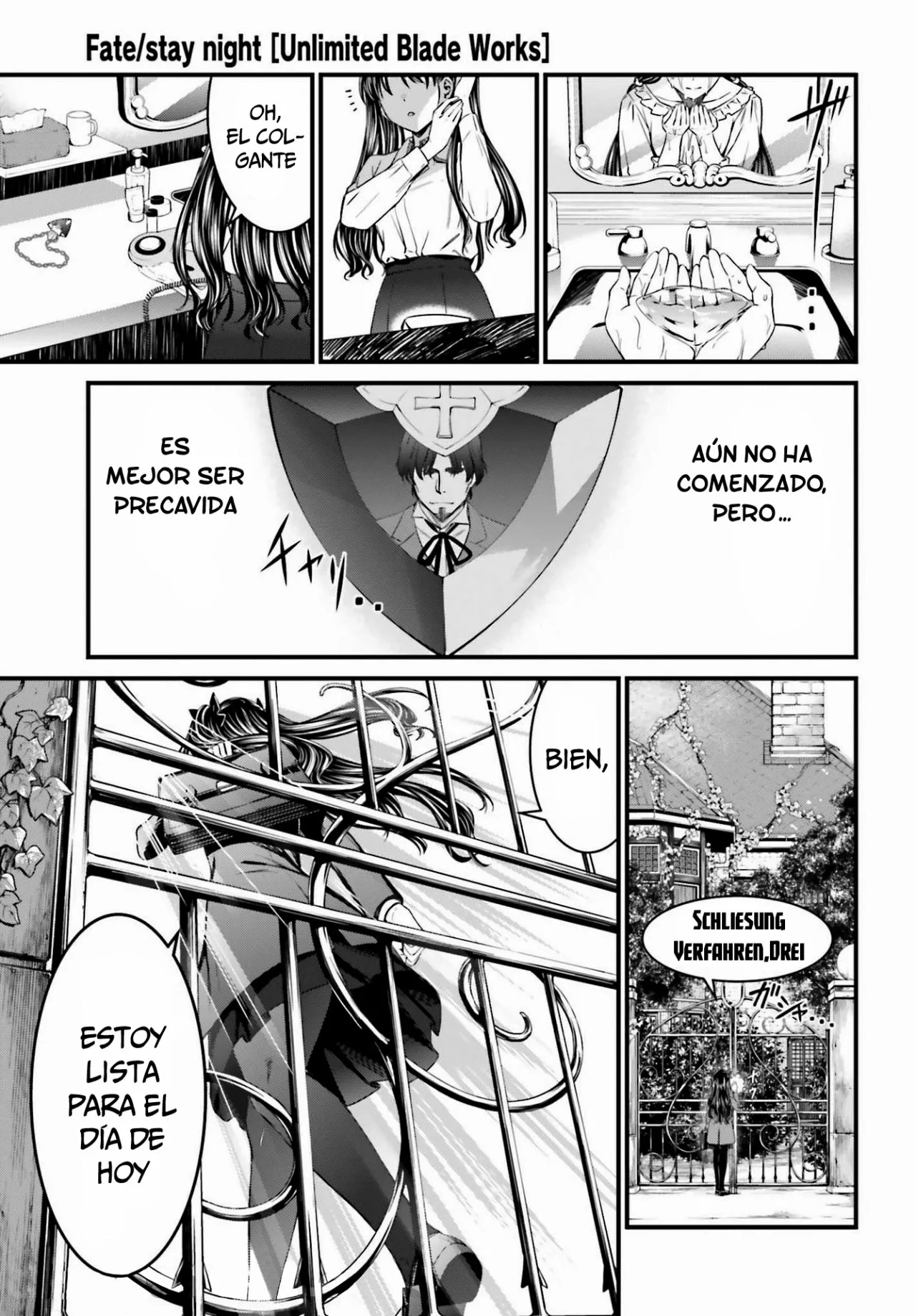 Fate/stay night: Unlimited Blade Works Capítulo 1 - Page 7