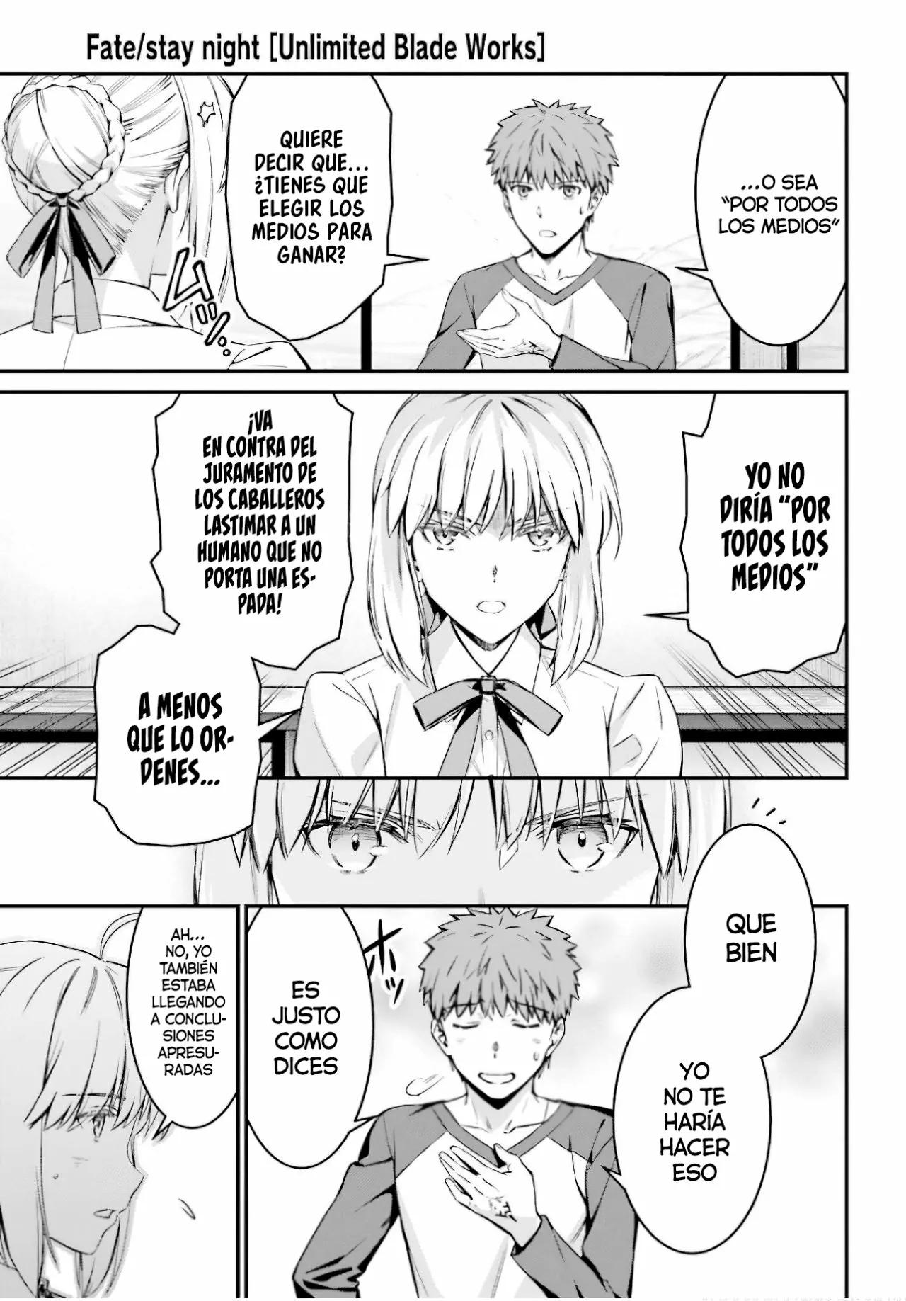 Fate/stay night: Unlimited Blade Works Capítulo 10 - Page 4
