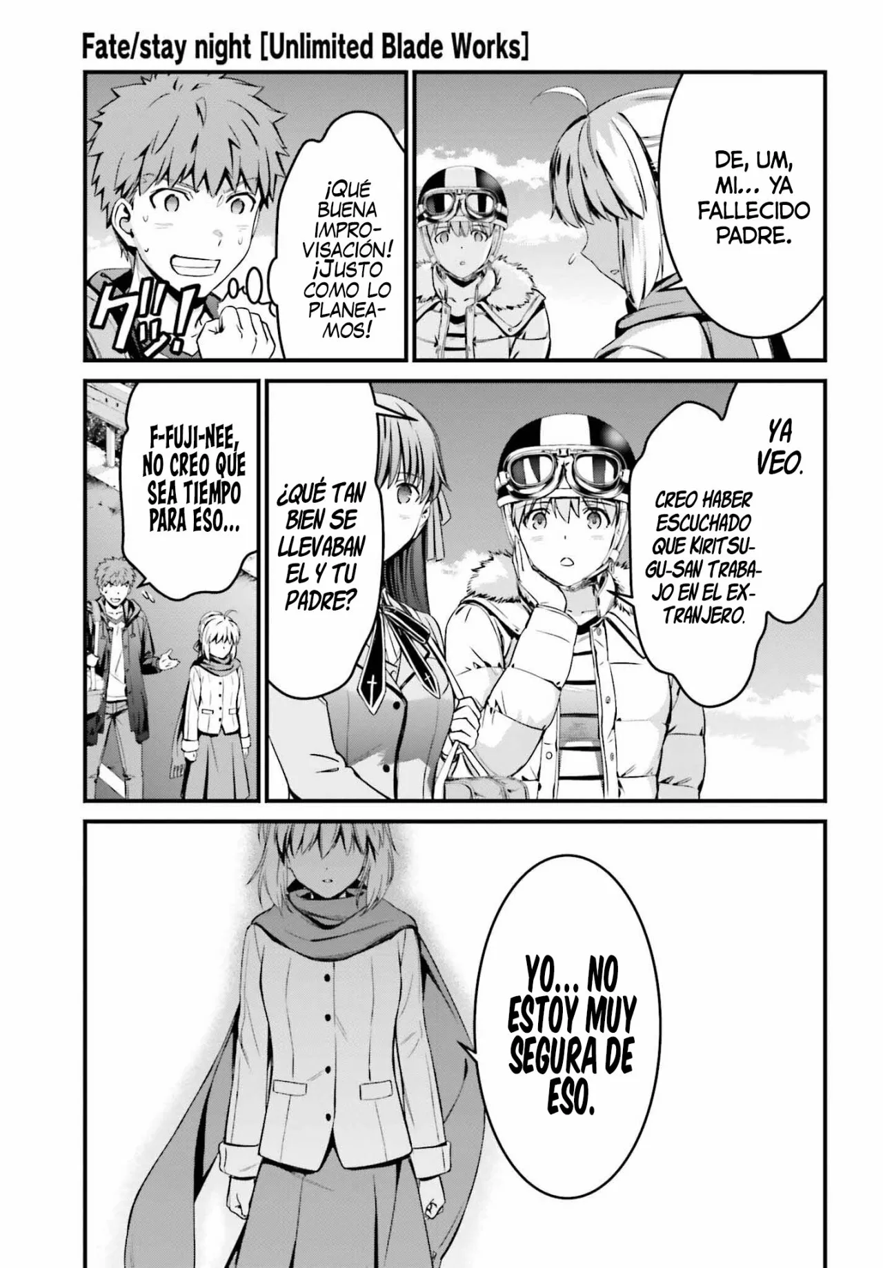 Fate/stay night: Unlimited Blade Works Capítulo 12 - Page 28