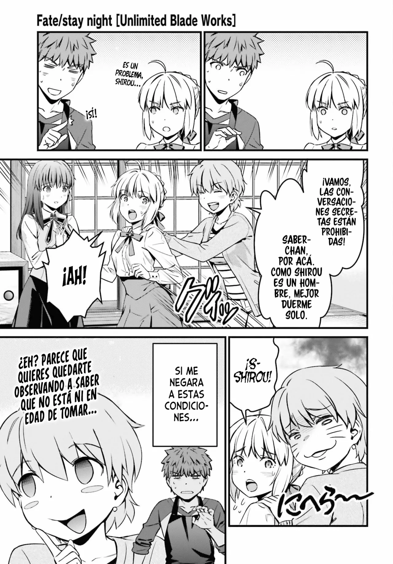 Fate/stay night: Unlimited Blade Works Capítulo 13 - Page 5