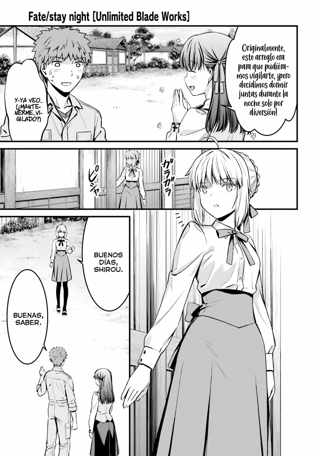 Fate/stay night: Unlimited Blade Works Capítulo 15 - Page 17