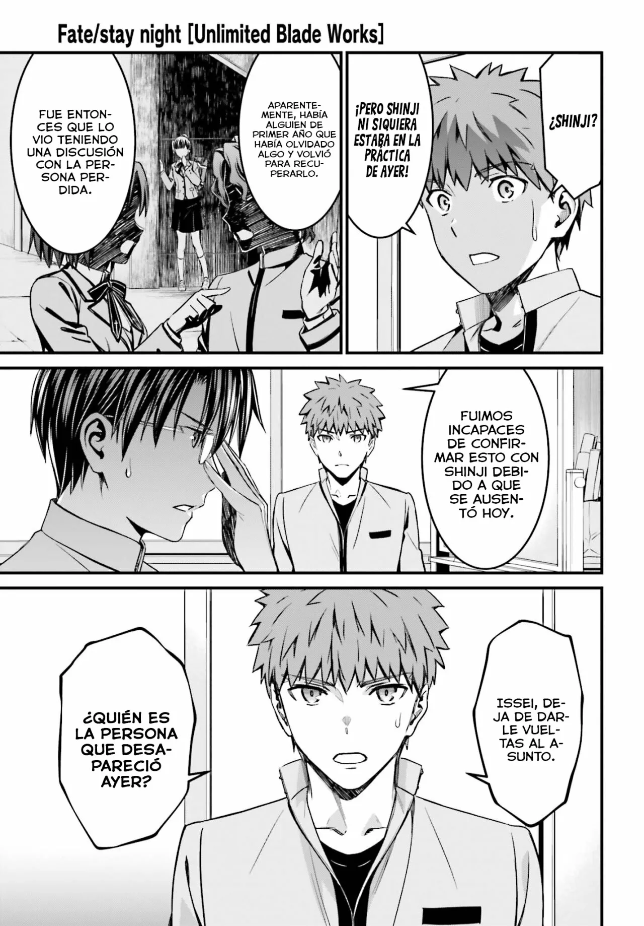 Fate/stay night: Unlimited Blade Works Capítulo 15 - Page 29
