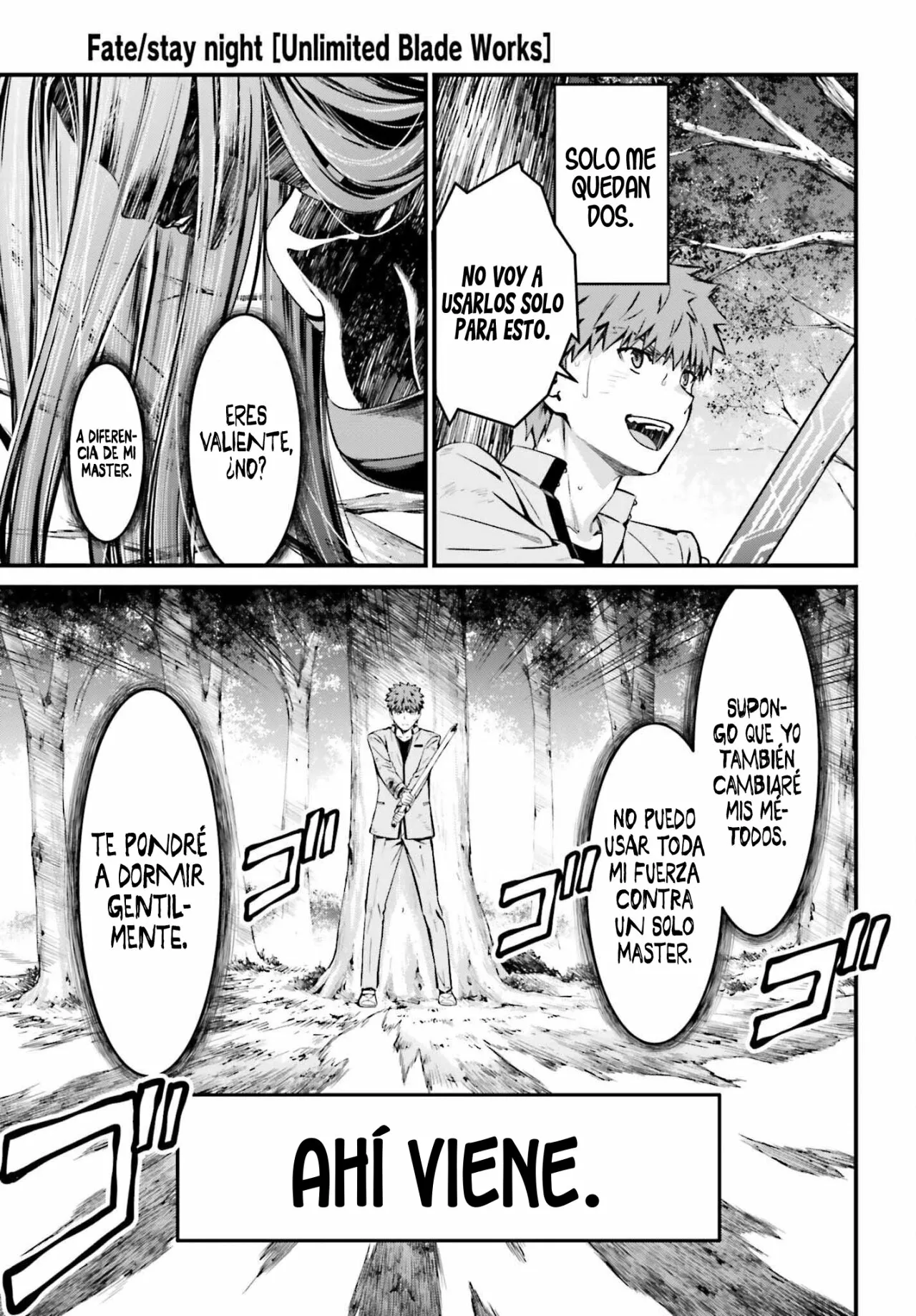 Fate/stay night: Unlimited Blade Works Capítulo 17 - Page 11