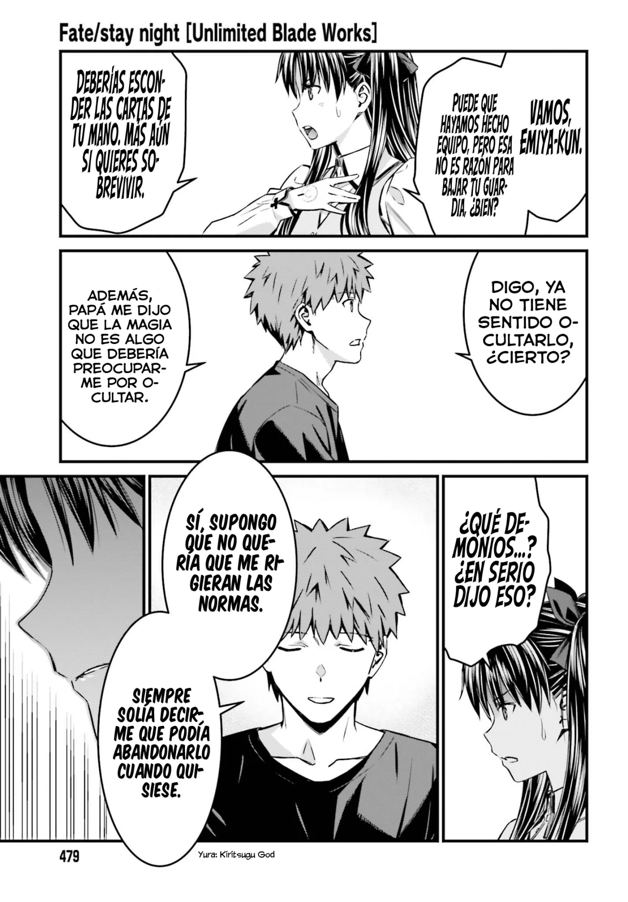 Fate/stay night: Unlimited Blade Works Capítulo 18 - Page 16