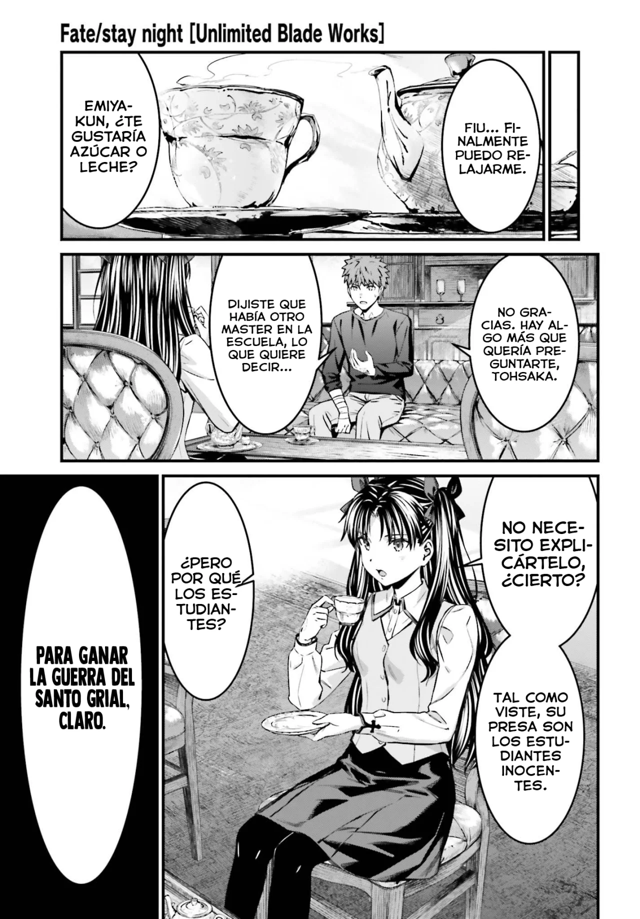 Fate/stay night: Unlimited Blade Works Capítulo 18 - Page 6