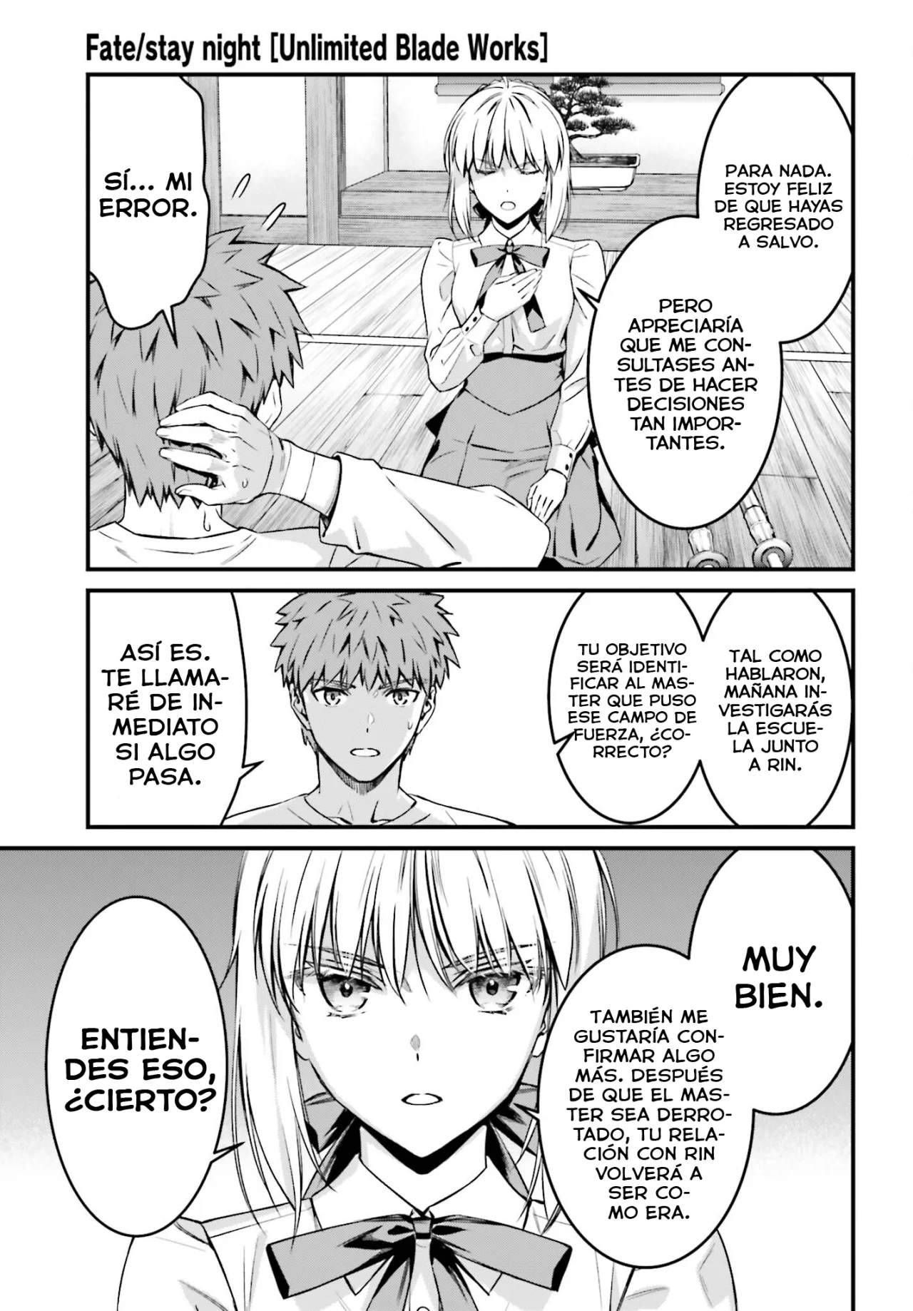 Fate/stay night: Unlimited Blade Works Capítulo 19 - Page 24