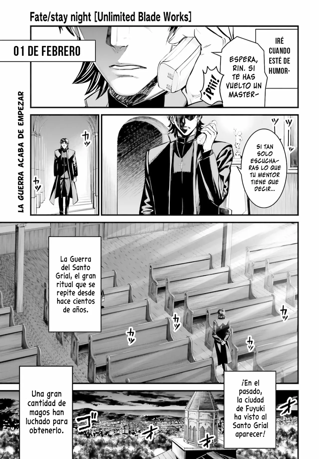 Fate/stay night: Unlimited Blade Works Capítulo 2 - Page 2