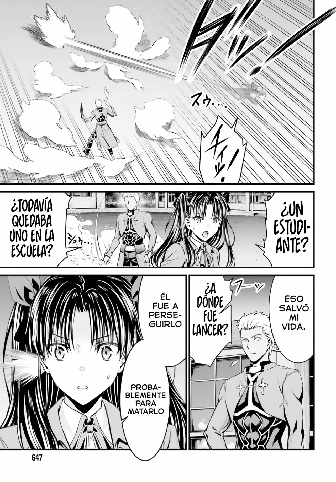 Fate/stay night: Unlimited Blade Works Capítulo 2 - Page 21