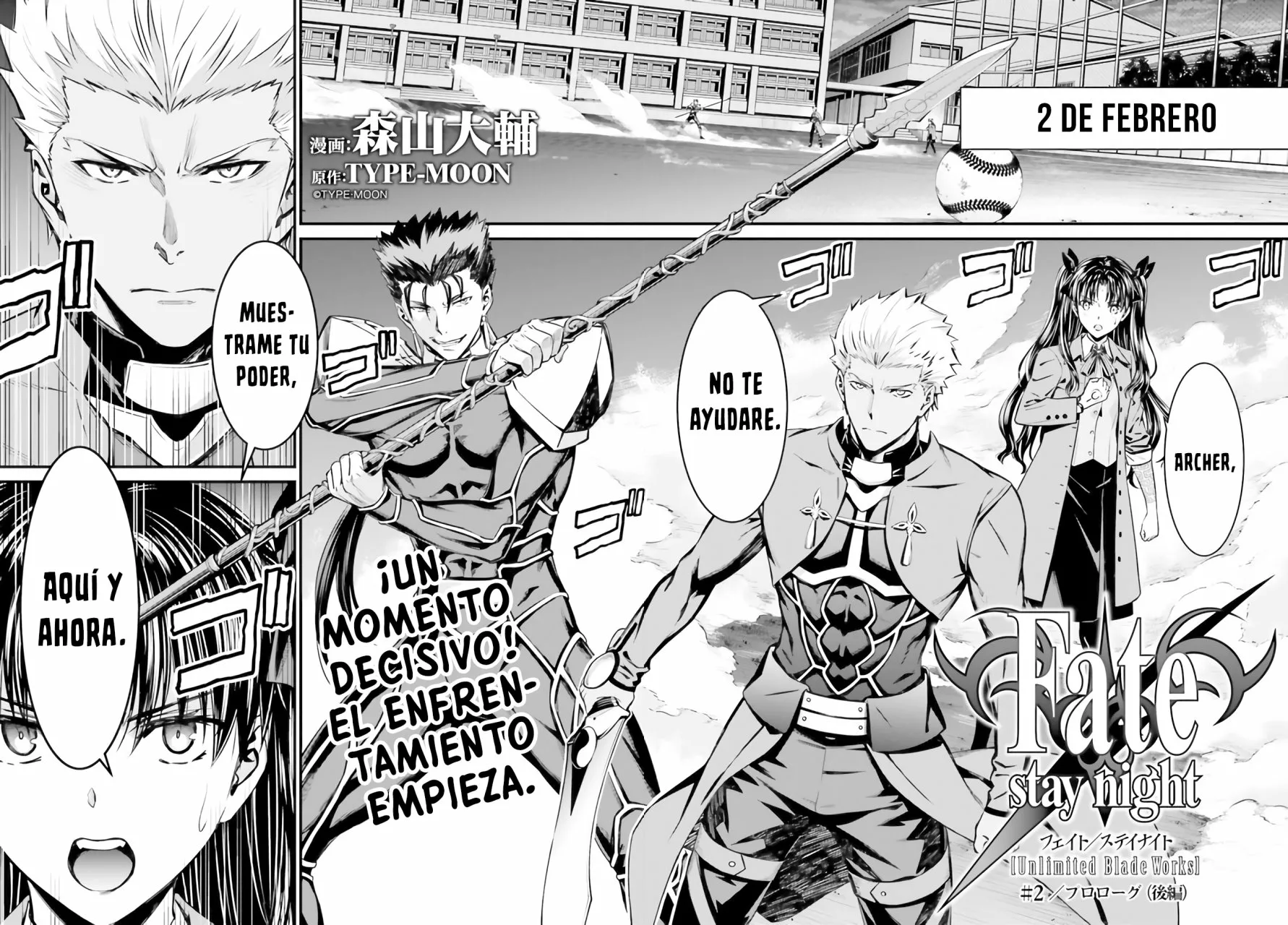 Fate/stay night: Unlimited Blade Works Capítulo 2 - Page 4