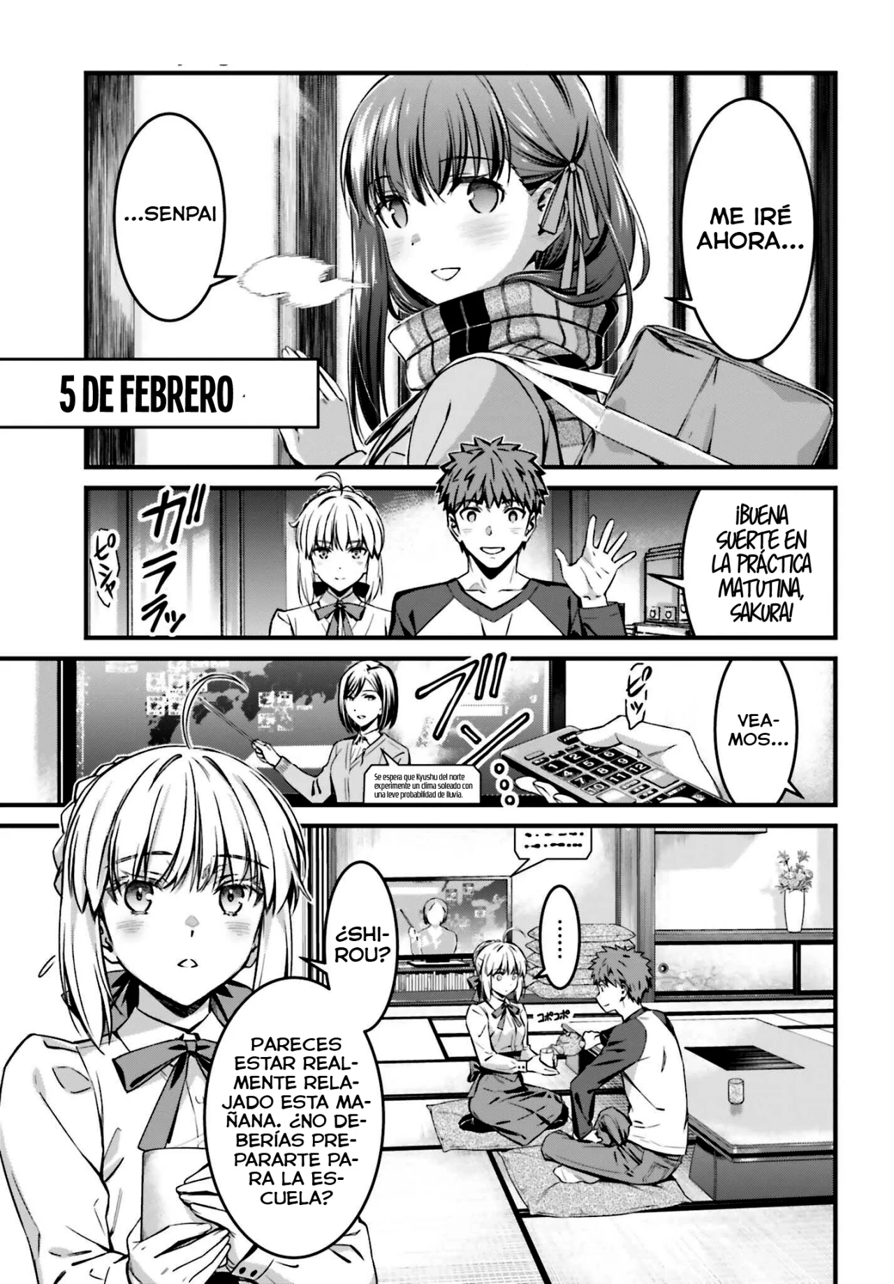 Fate/stay night: Unlimited Blade Works Capítulo 20 - Page 3