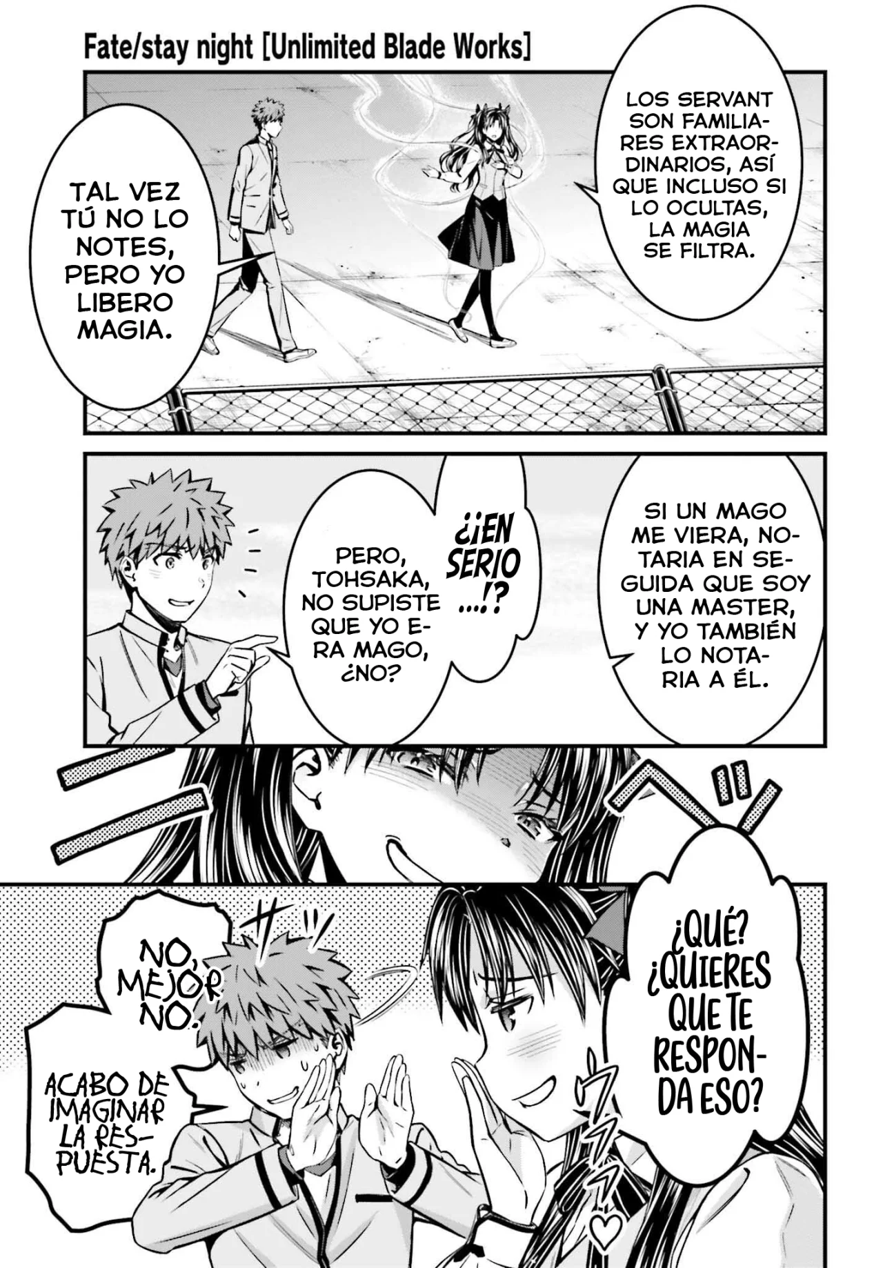 Fate/stay night: Unlimited Blade Works Capítulo 21 - Page 17