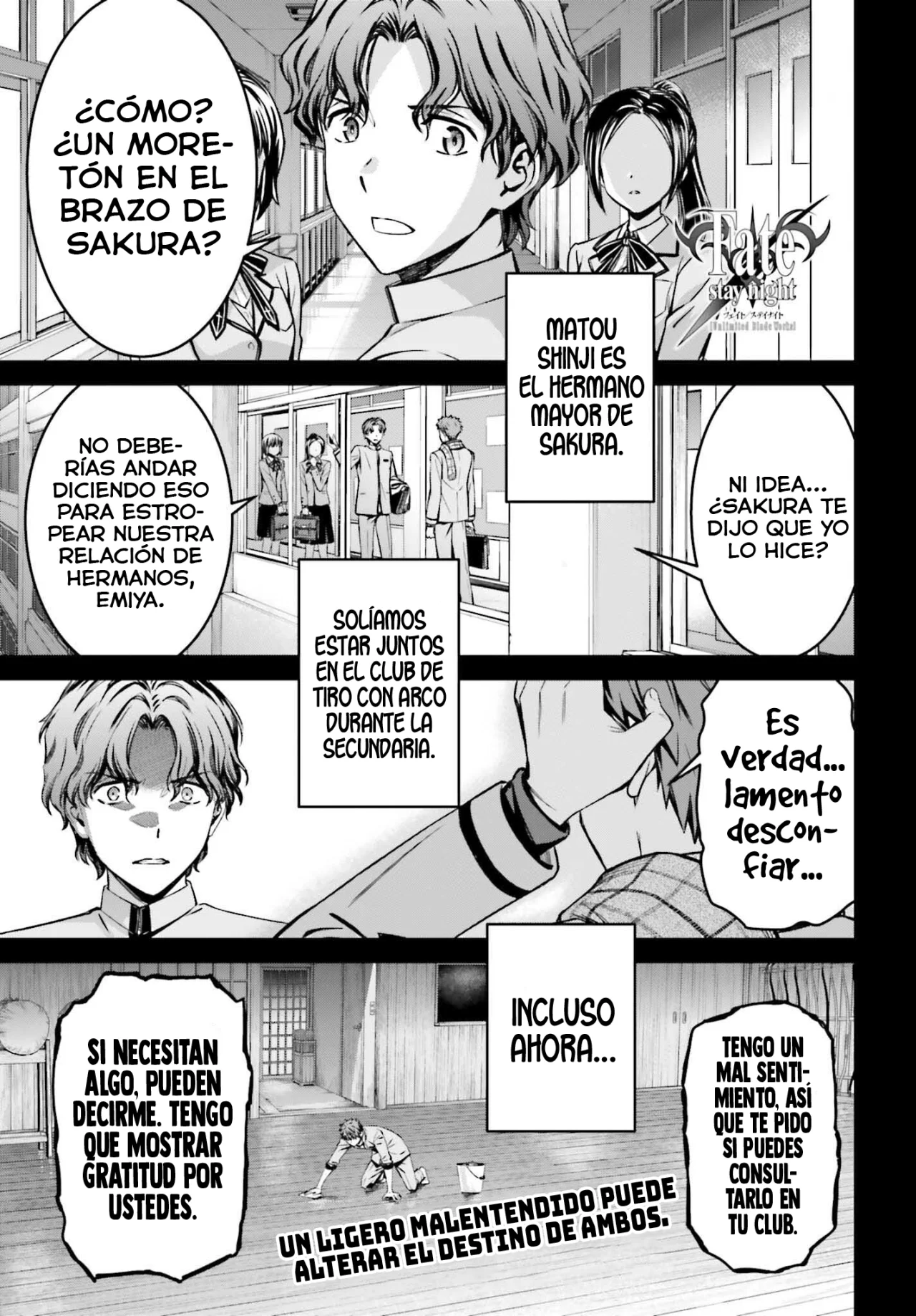 Fate/stay night: Unlimited Blade Works Capítulo 21 - Page 3