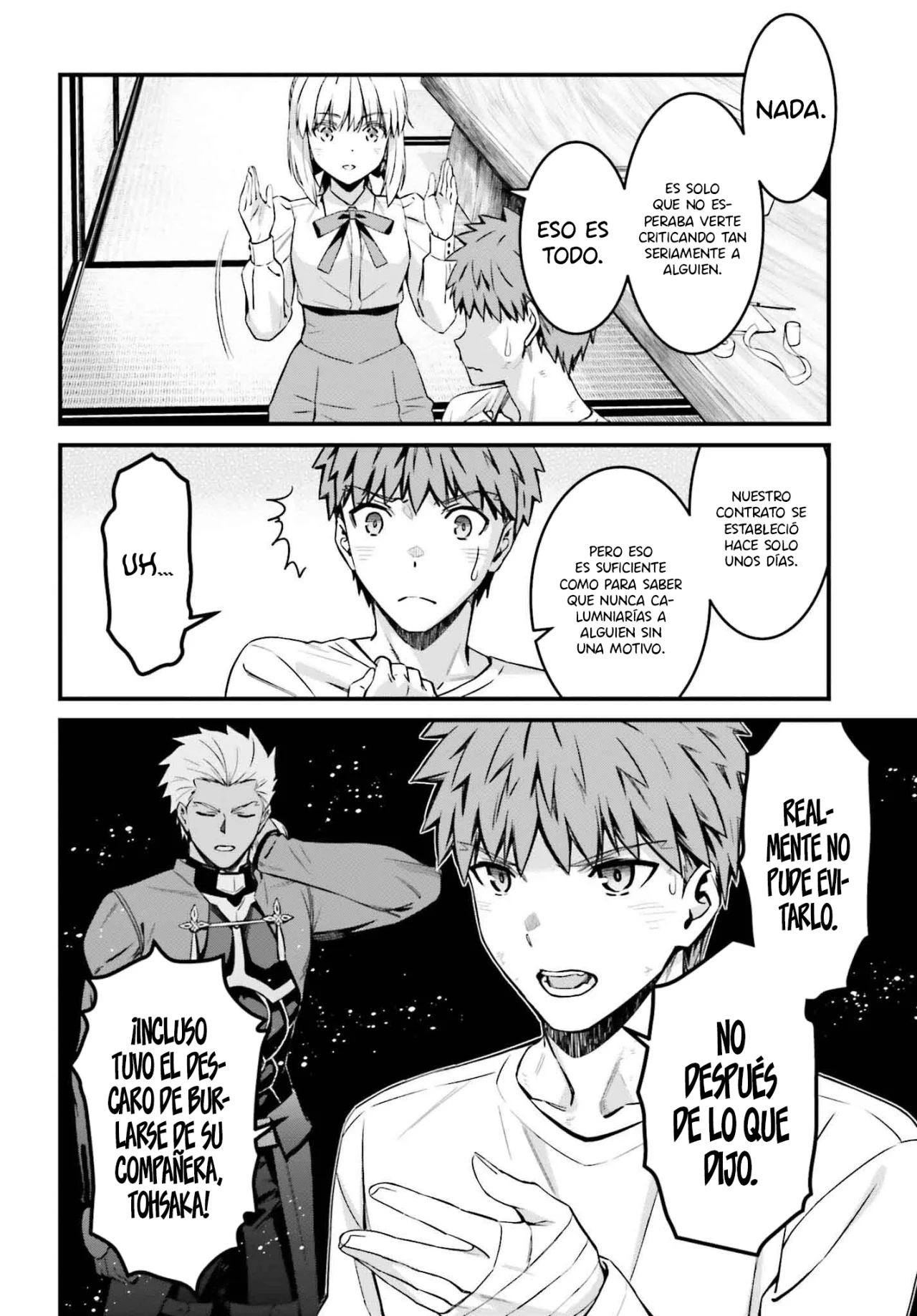 Fate/stay night: Unlimited Blade Works Capítulo 23 - Page 4