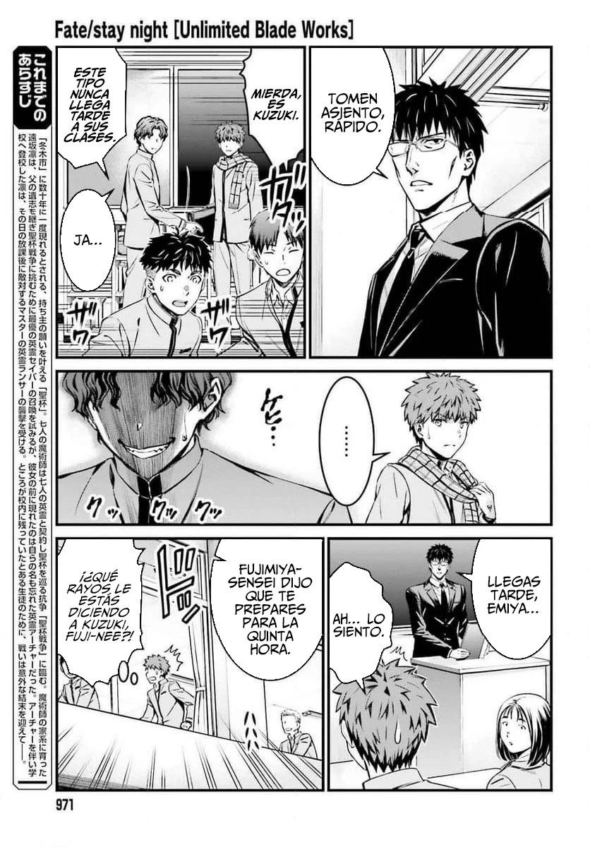Fate/stay night: Unlimited Blade Works Capítulo 24 - Page 6