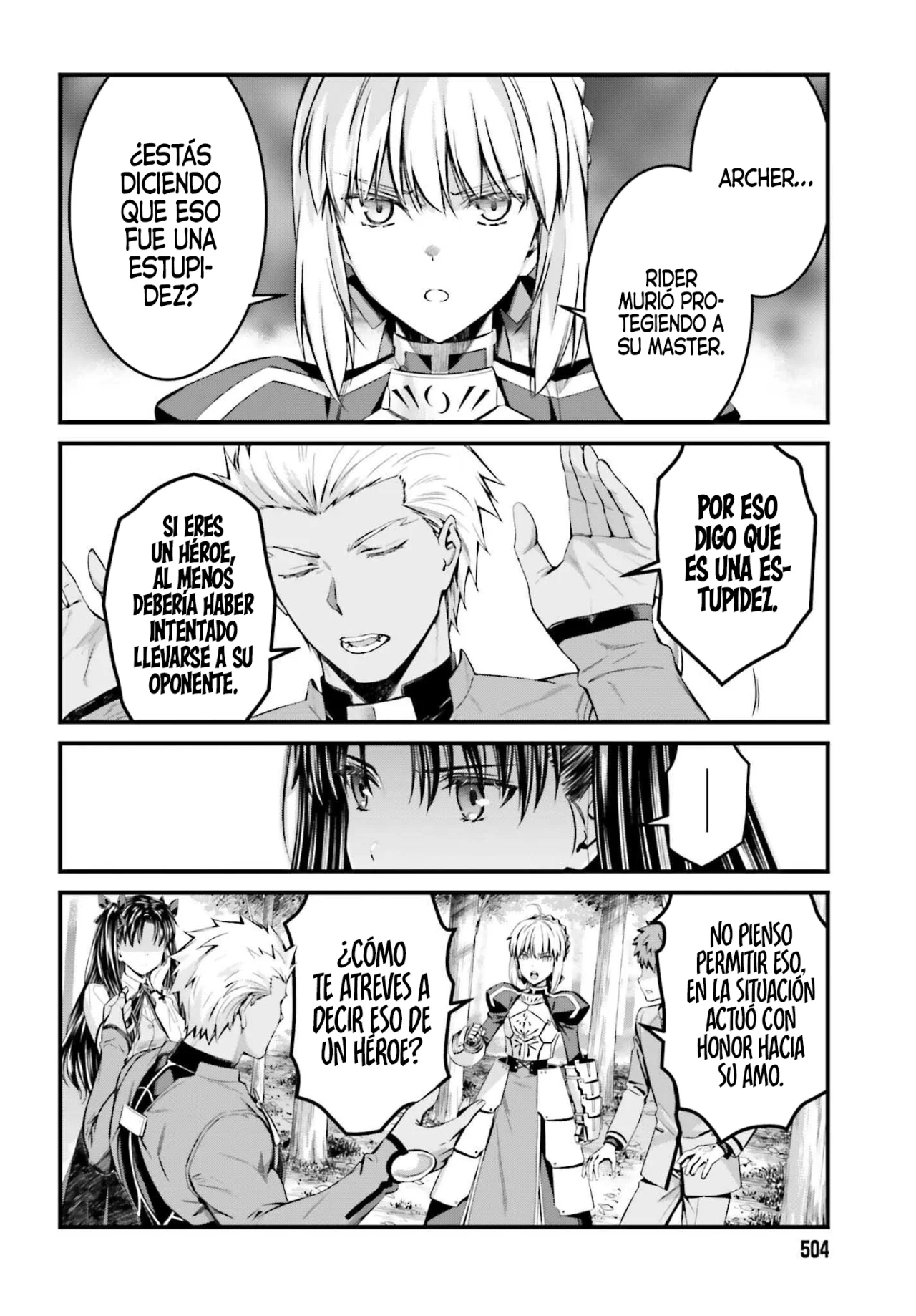 Fate/stay night: Unlimited Blade Works Capítulo 27 - Page 21