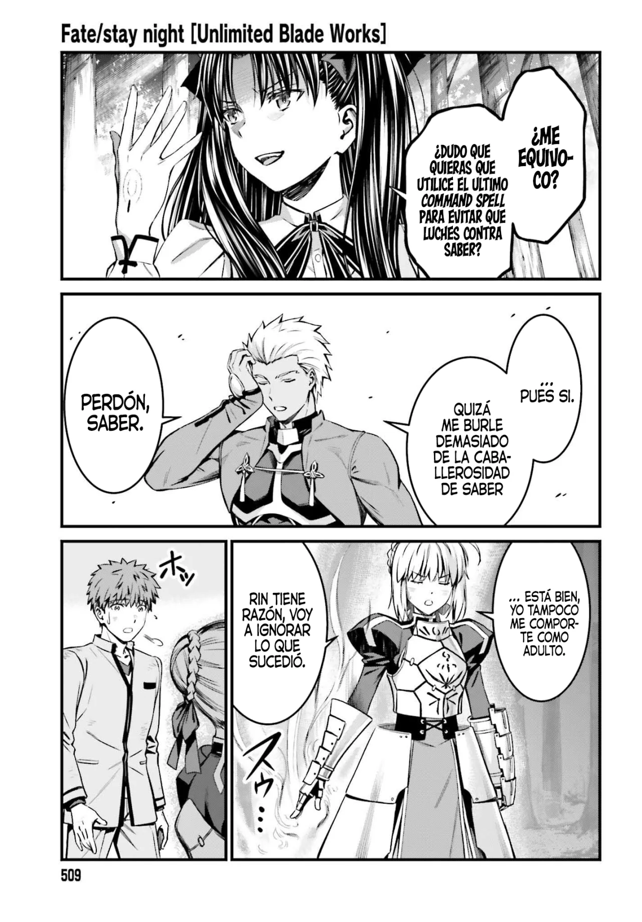 Fate/stay night: Unlimited Blade Works Capítulo 27 - Page 26