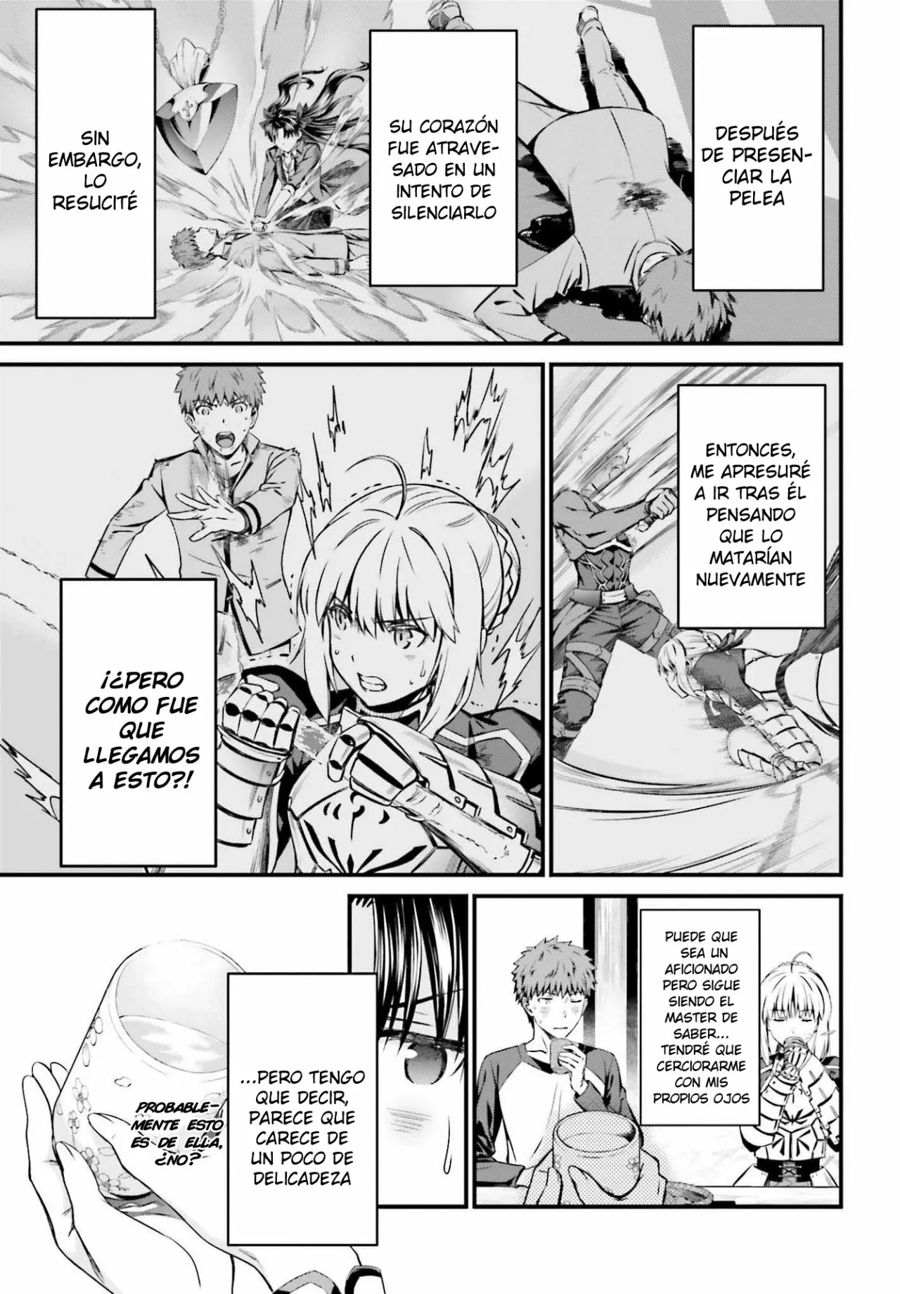 Fate/stay night: Unlimited Blade Works Capítulo 3 - Page 13