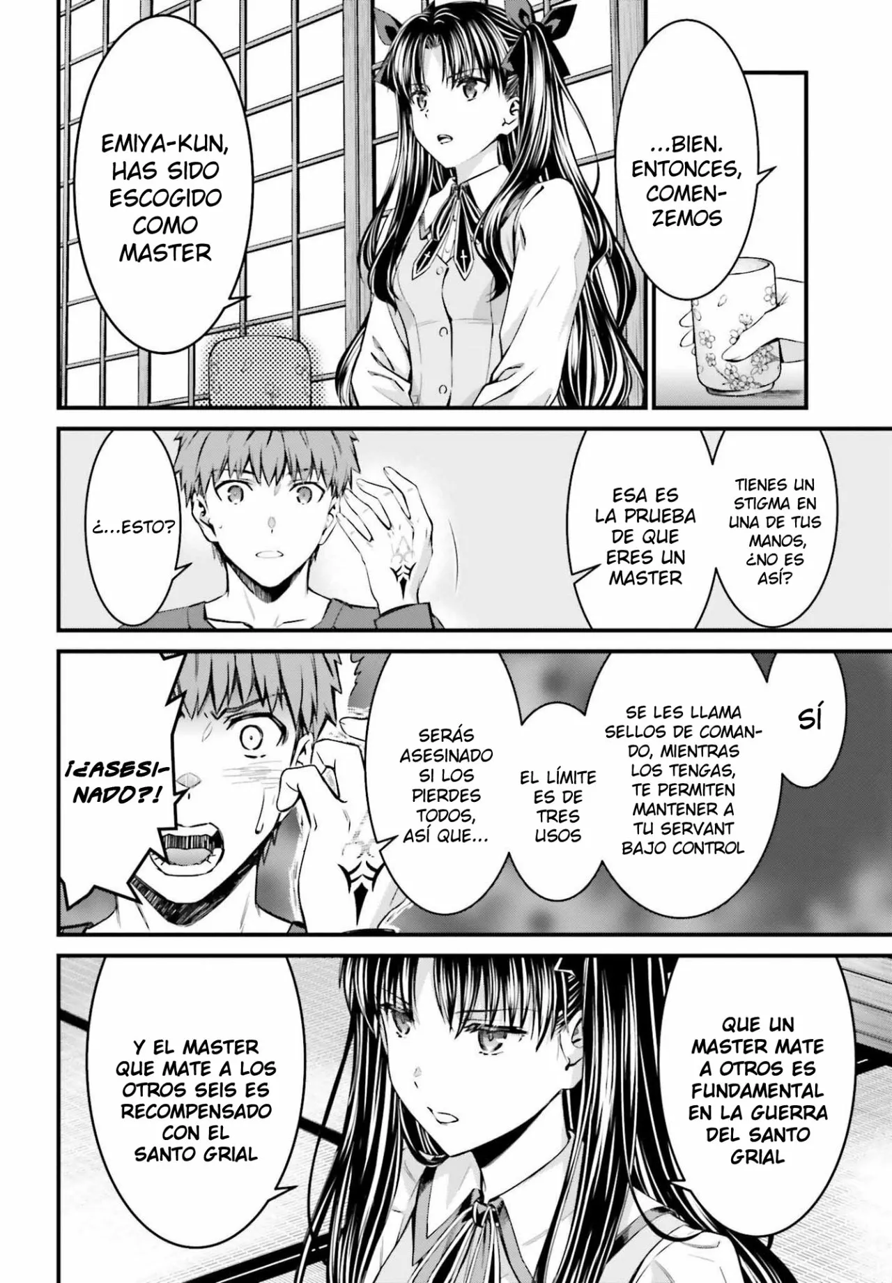 Fate/stay night: Unlimited Blade Works Capítulo 3 - Page 14