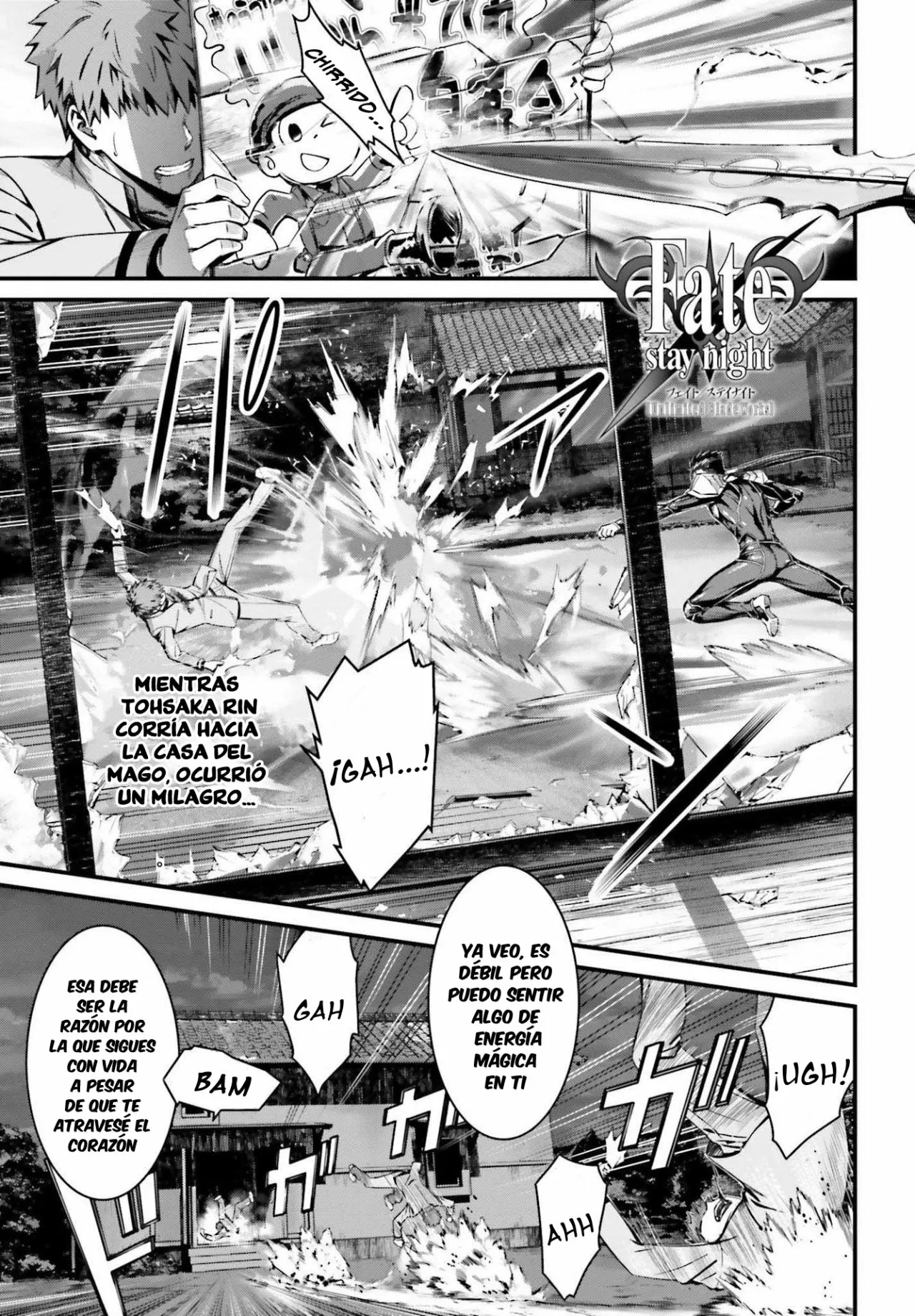 Fate/stay night: Unlimited Blade Works Capítulo 3 - Page 2