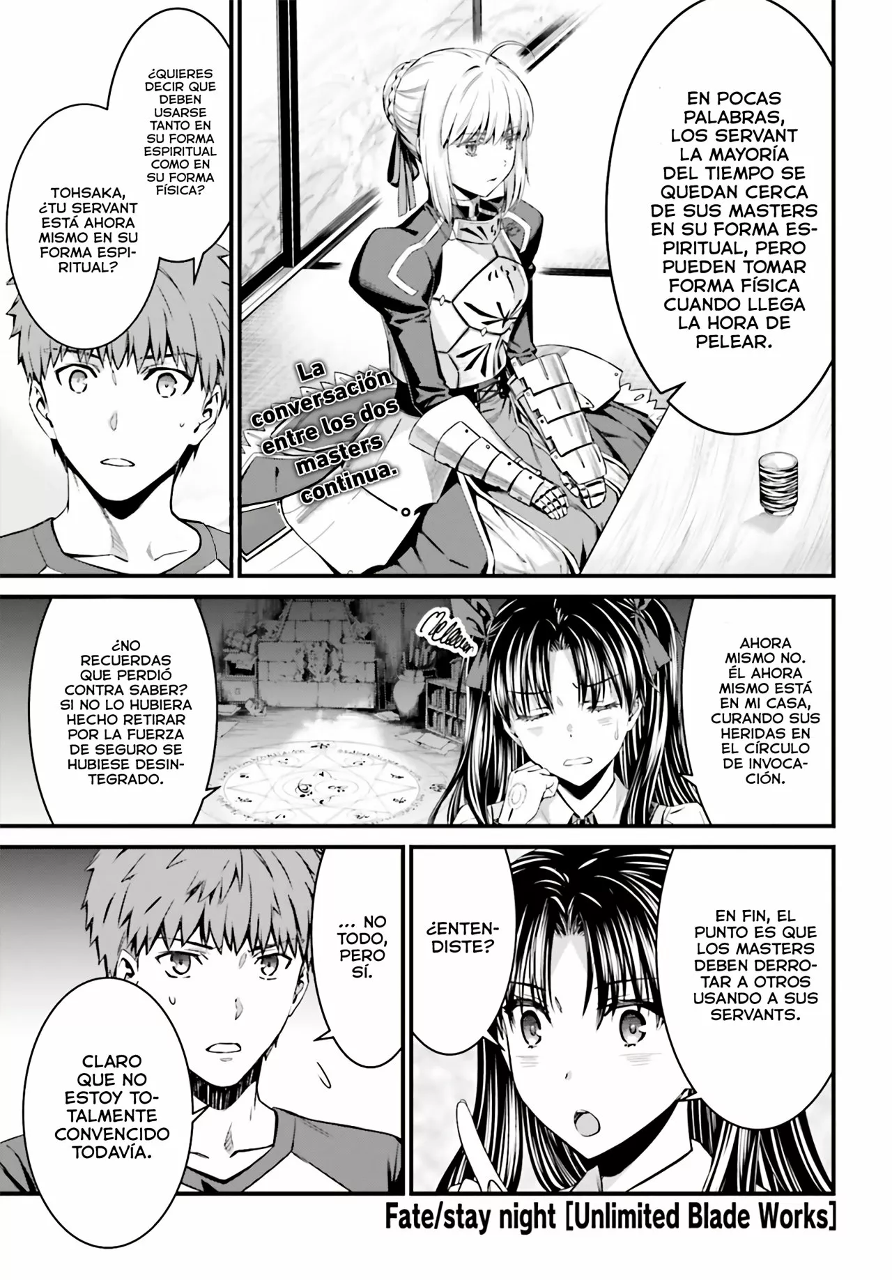 Fate/stay night: Unlimited Blade Works Capítulo 4 - Page 2