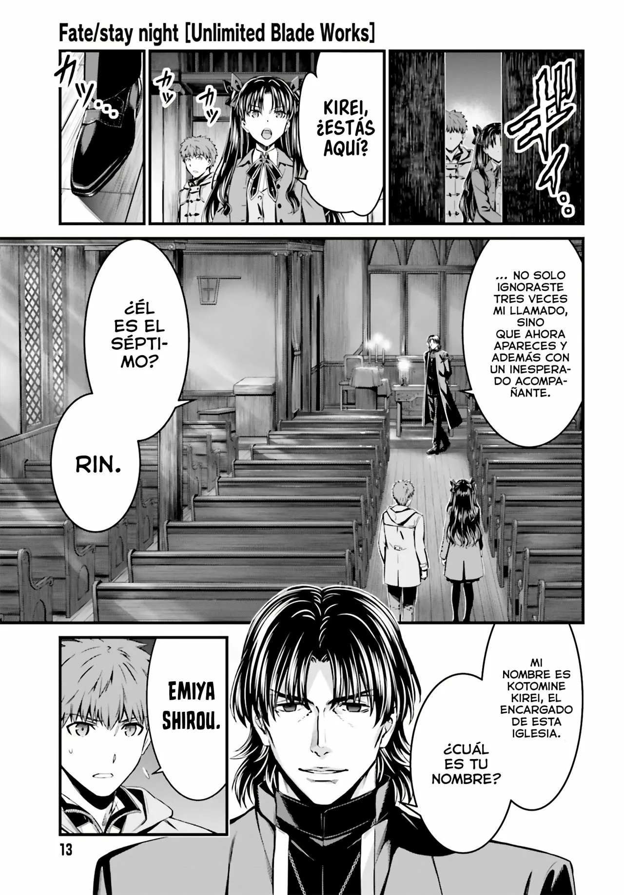 Fate/stay night: Unlimited Blade Works Capítulo 4 - Page 8