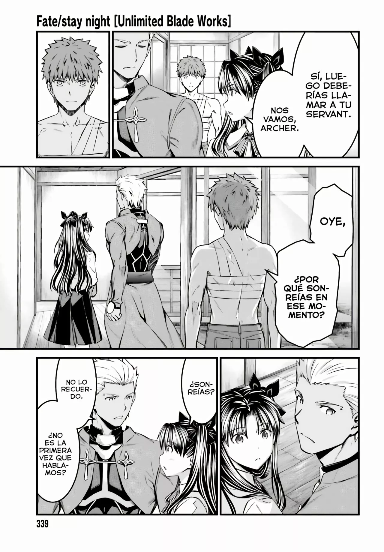 Fate/stay night: Unlimited Blade Works Capítulo 9 - Page 12