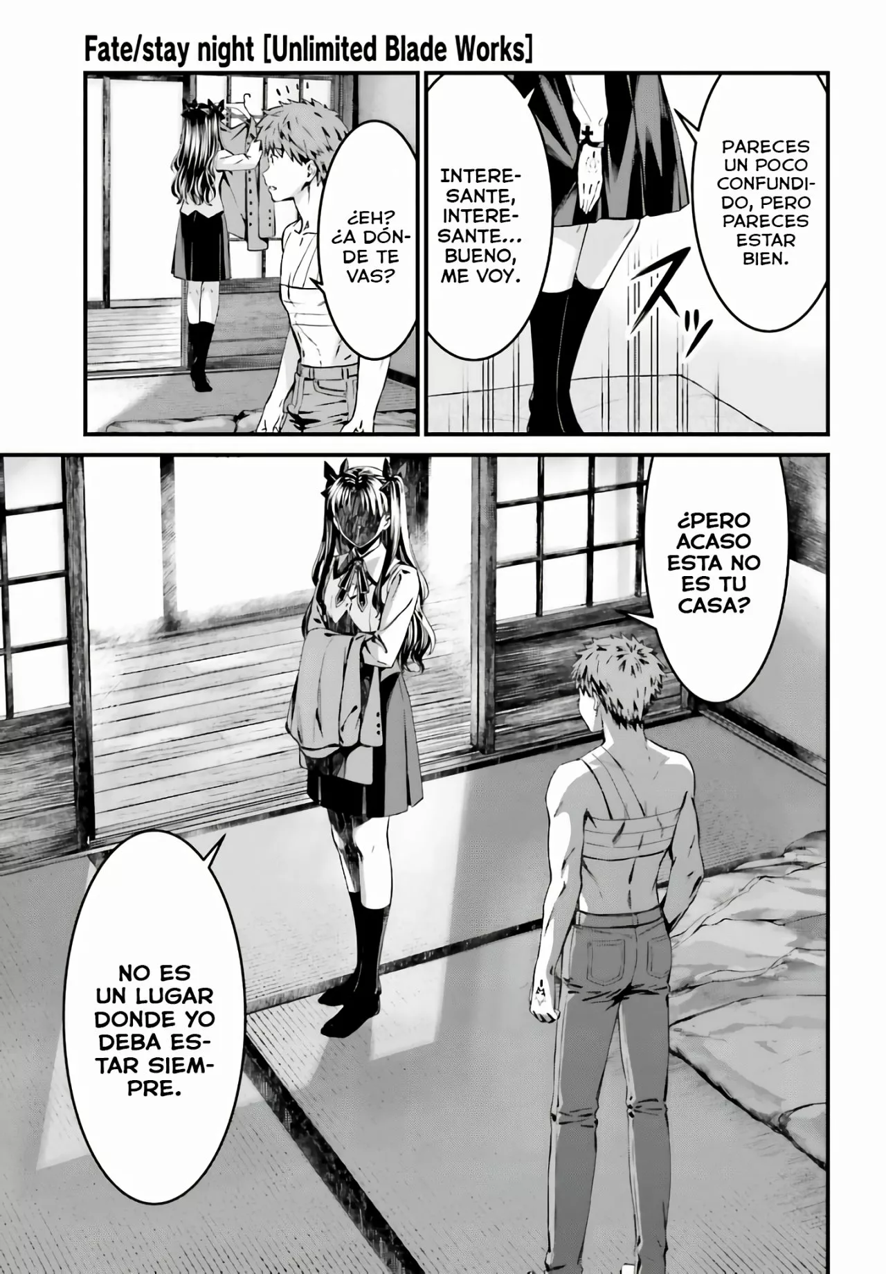 Fate/stay night: Unlimited Blade Works Capítulo 9 - Page 6