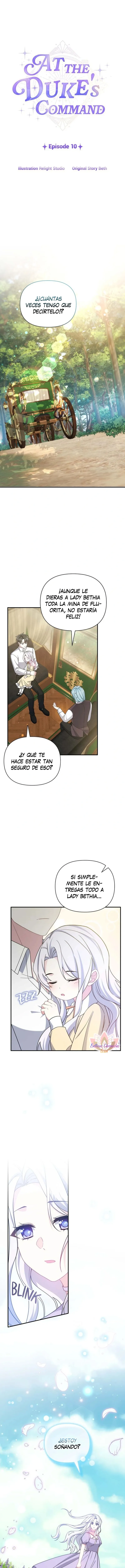 A Sus Ordenes Duque Capítulo 10 - Page 1