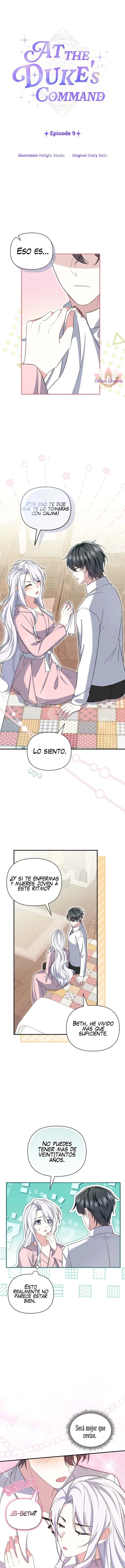 A Sus Ordenes Duque Capítulo 9 - Page 1