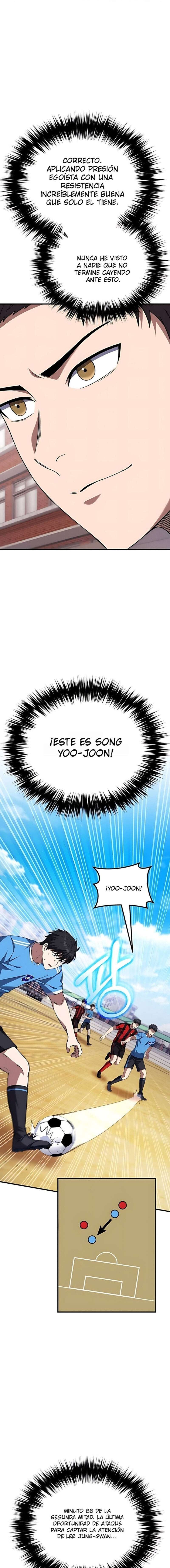 El pase del centrocampista genio es especial Capítulo 5 - Page 22
