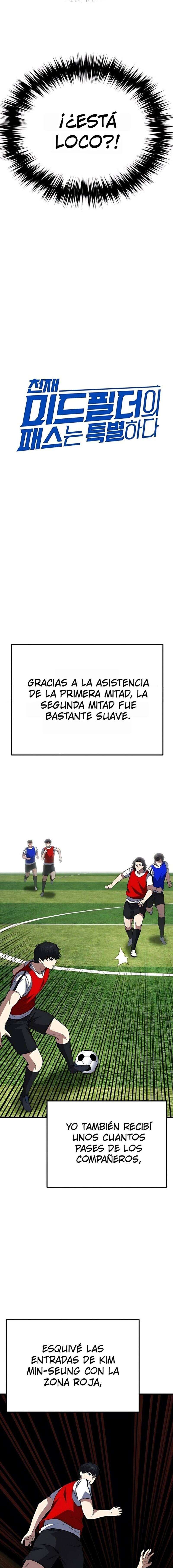 El pase del centrocampista genio es especial Capítulo 9 - Page 7