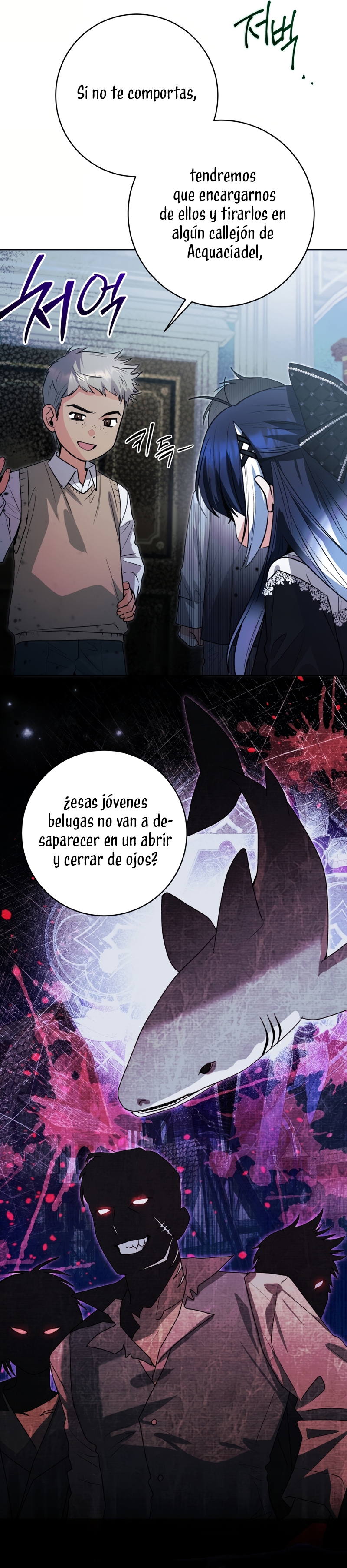 La bebé orca negra Capítulo 56 - Page 22