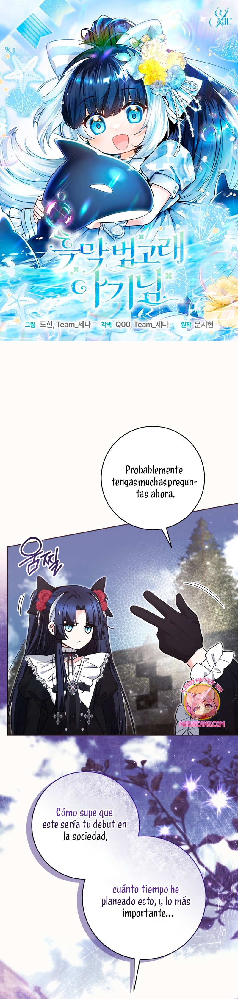 La bebé orca negra Capítulo 63 - Page 2