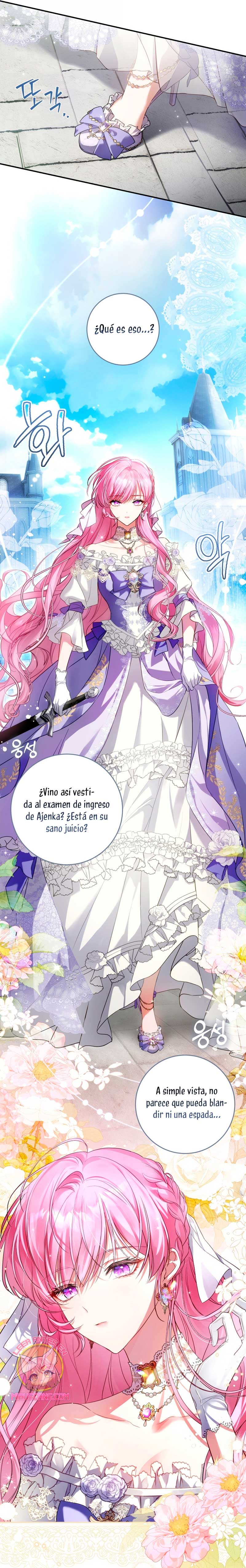 La flor que empuñó la espada Capítulo 1 - Page 8