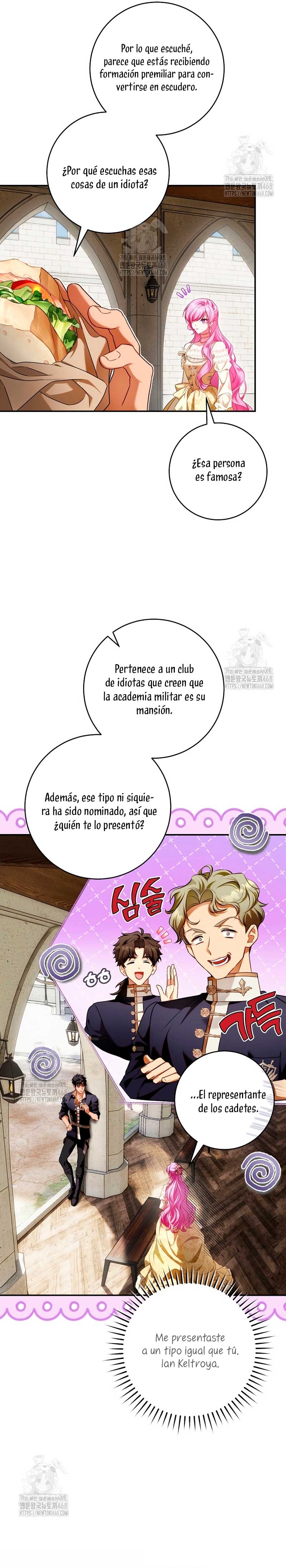 La flor que empuñó la espada Capítulo 10 - Page 21