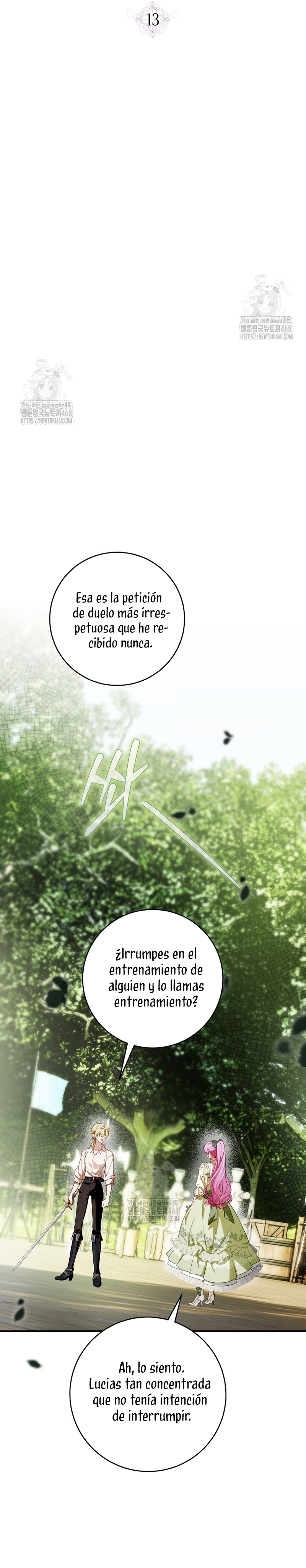 La flor que empuñó la espada Capítulo 13 - Page 19