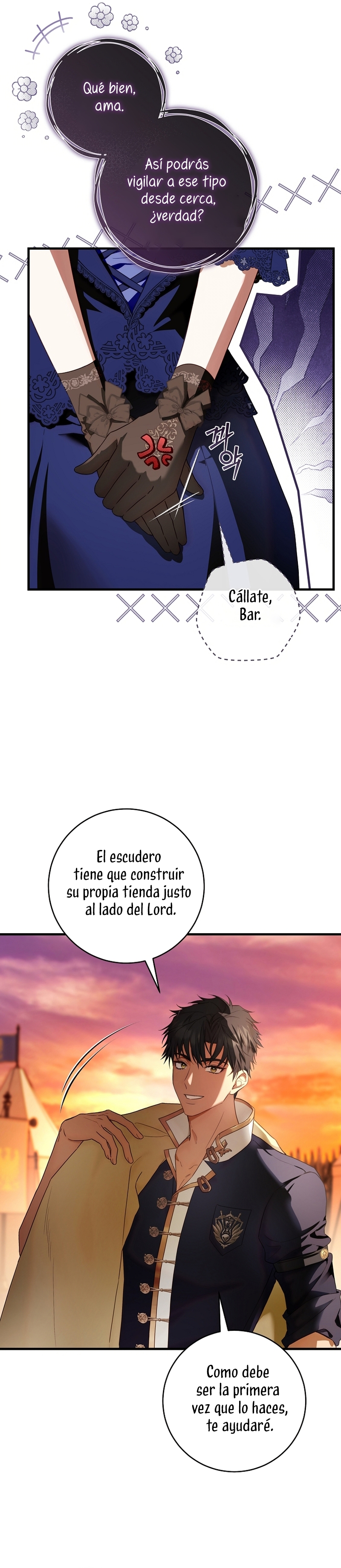 La flor que empuñó la espada Capítulo 17 - Page 18