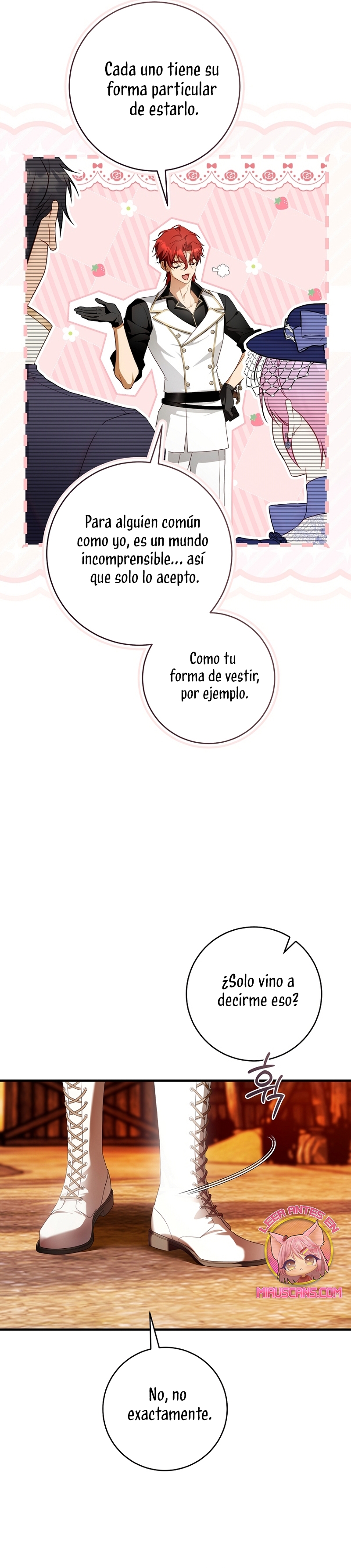 La flor que empuñó la espada Capítulo 17 - Page 34