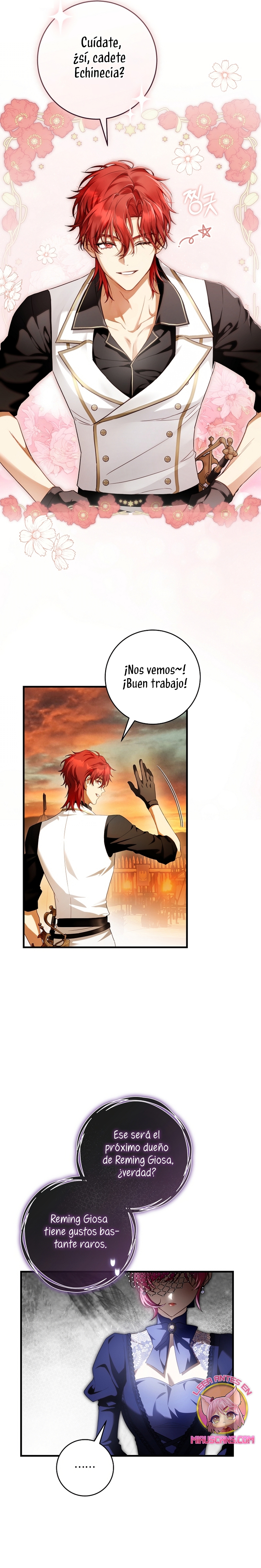 La flor que empuñó la espada Capítulo 17 - Page 36
