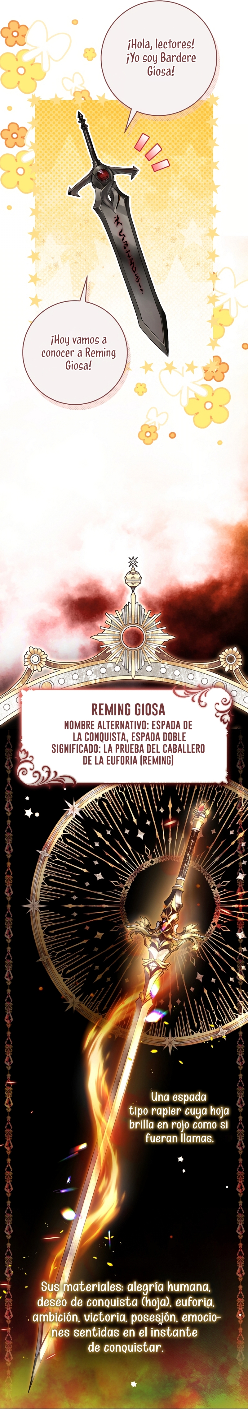 La flor que empuñó la espada Capítulo 17 - Page 38