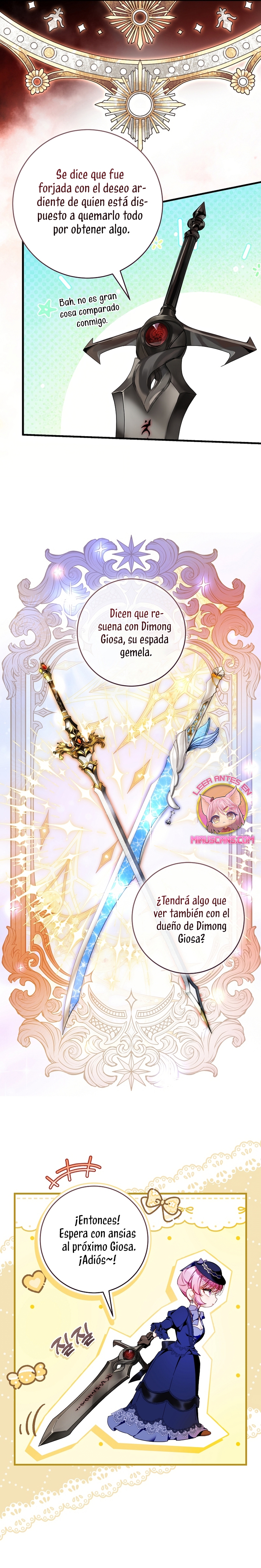 La flor que empuñó la espada Capítulo 17 - Page 39