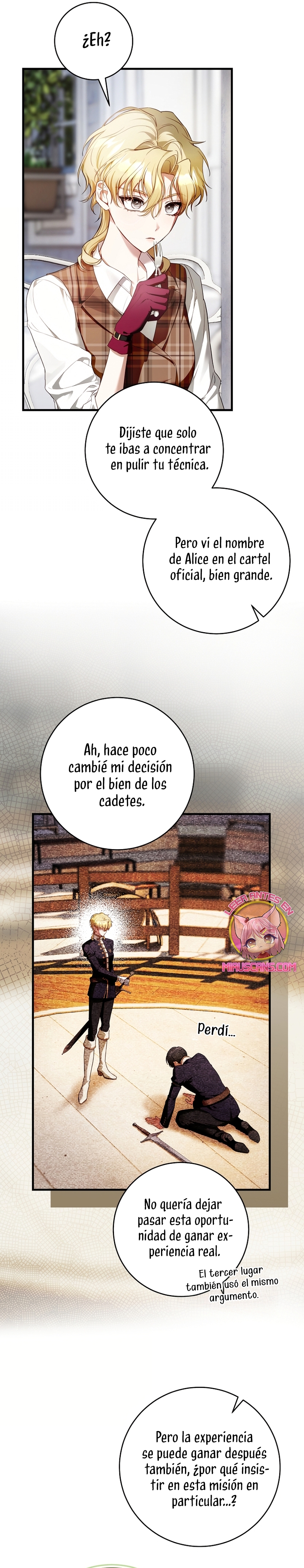 La flor que empuñó la espada Capítulo 17 - Page 6