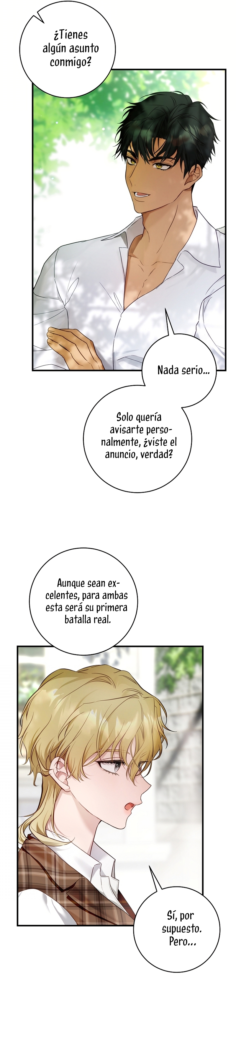 La flor que empuñó la espada Capítulo 17 - Page 9